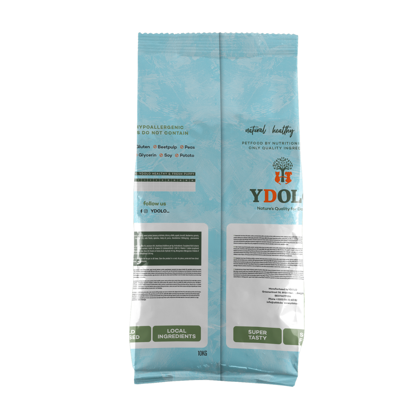 Ydolo Hundefutter - Fisch - 10kg