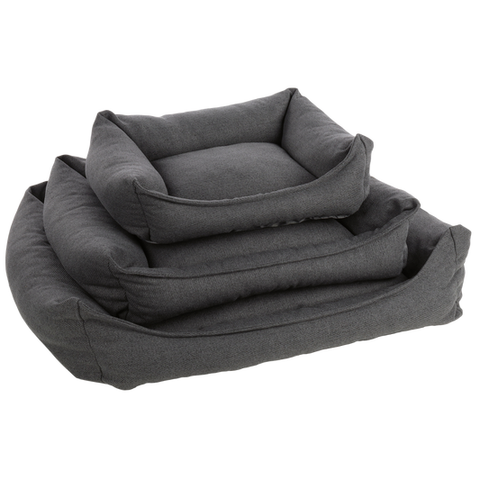 Dog basket Baldar - dark grey
