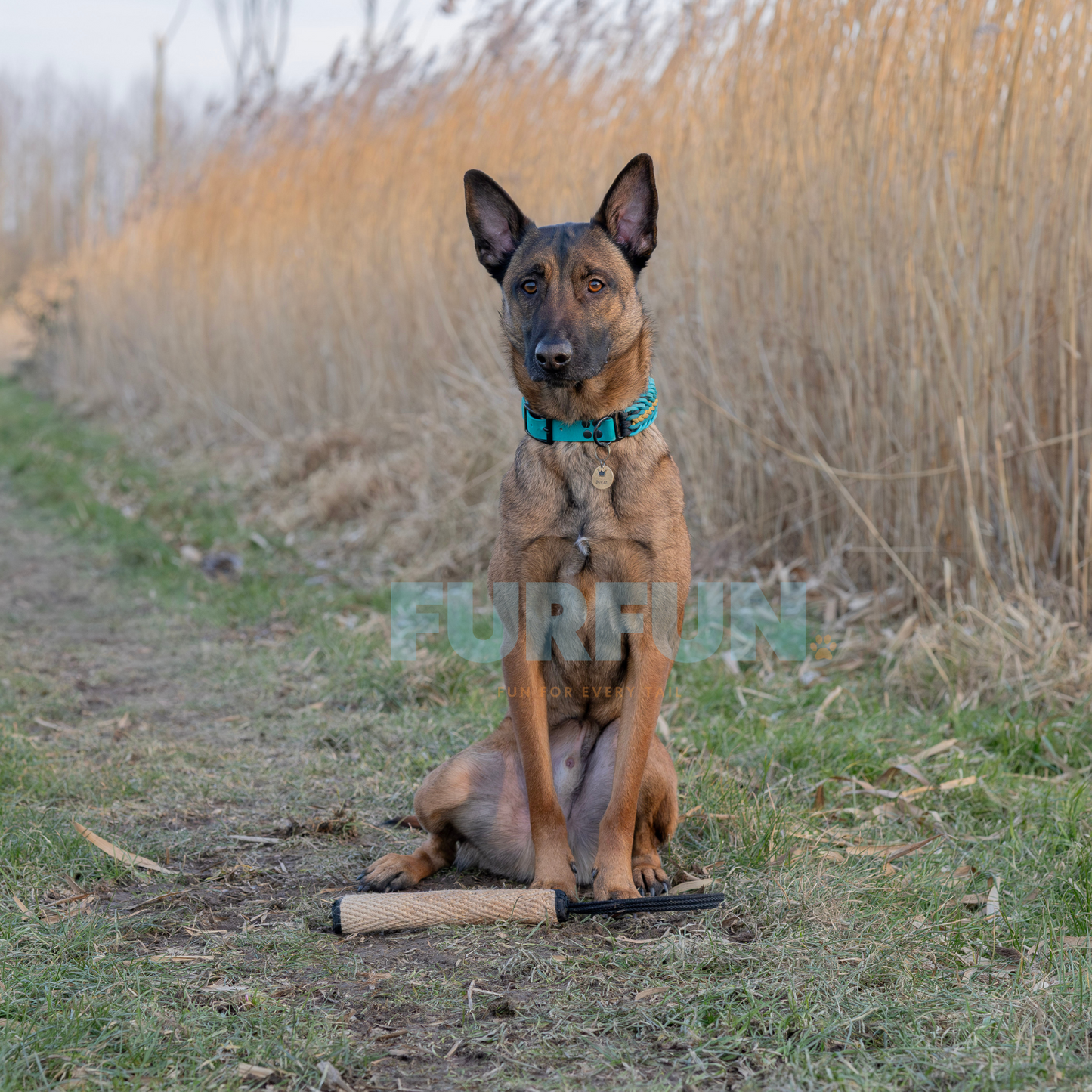 Bijtrol jute met griplijn