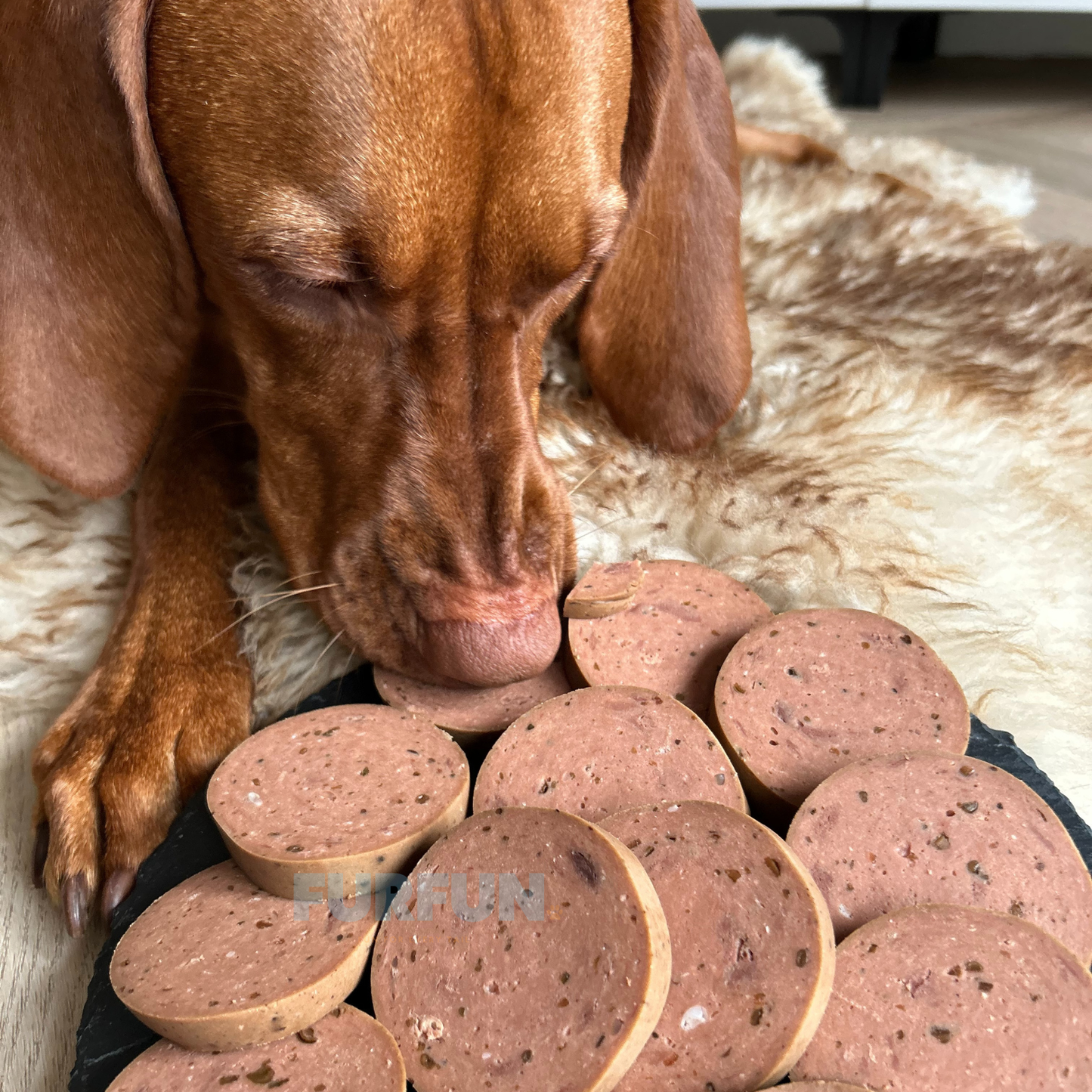 FurFun Shelf-stable Sausage, 7 different flavors