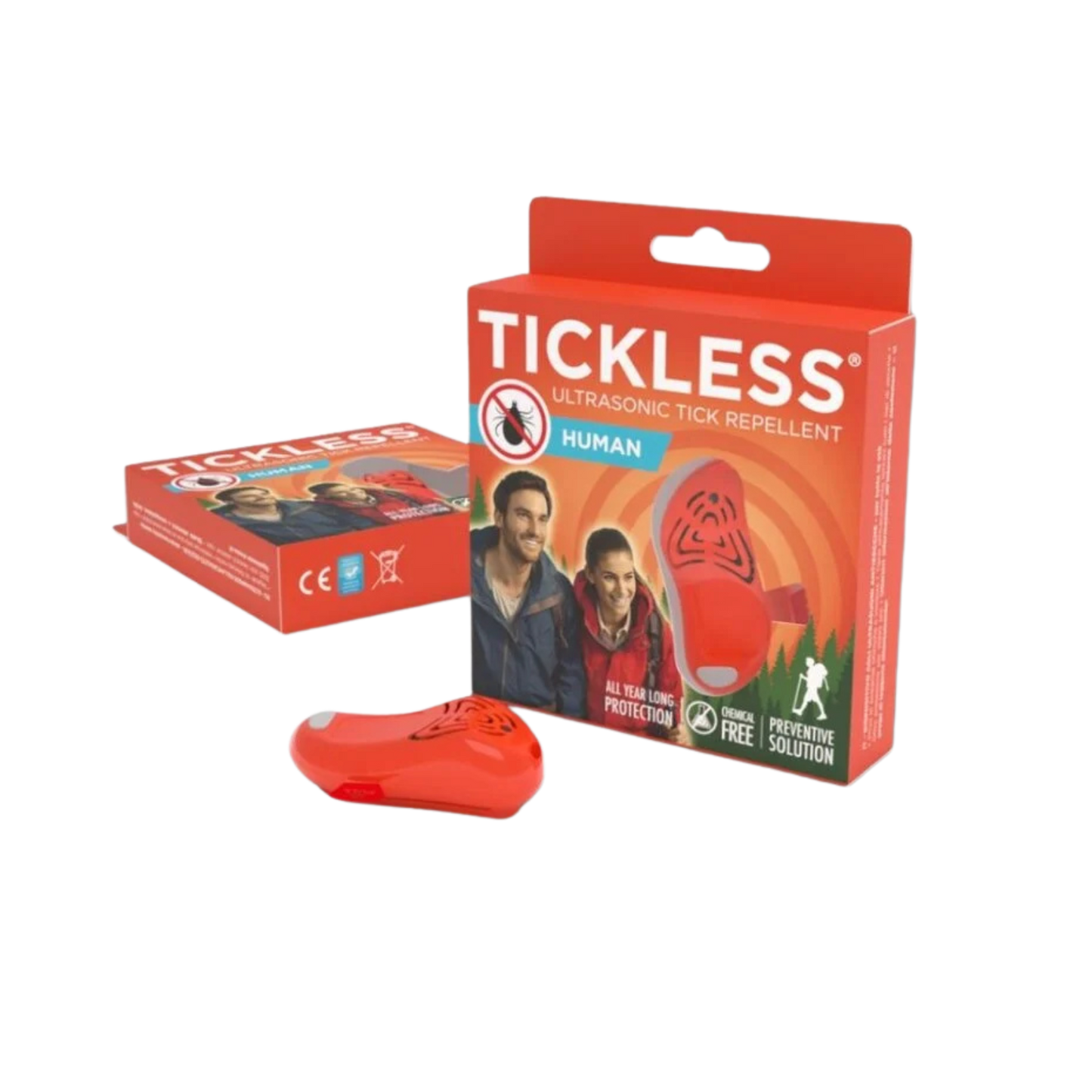 Anti-Zecken Ultraschall Gerät - Mensch