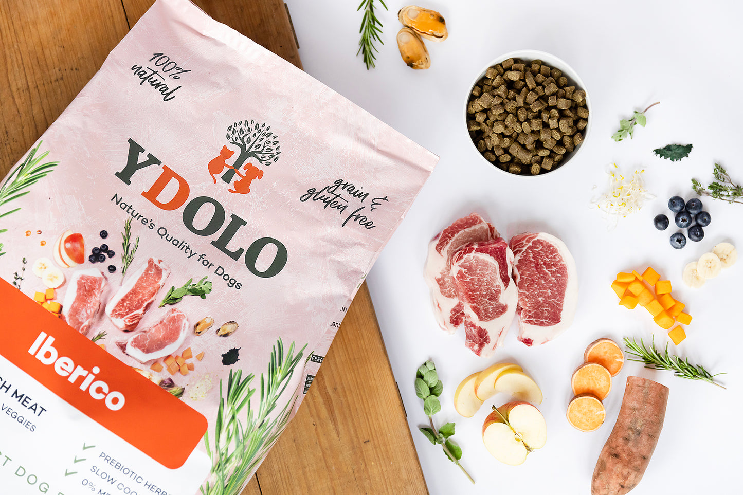 Ydolo Hundefutter - Iberico - 10kg
