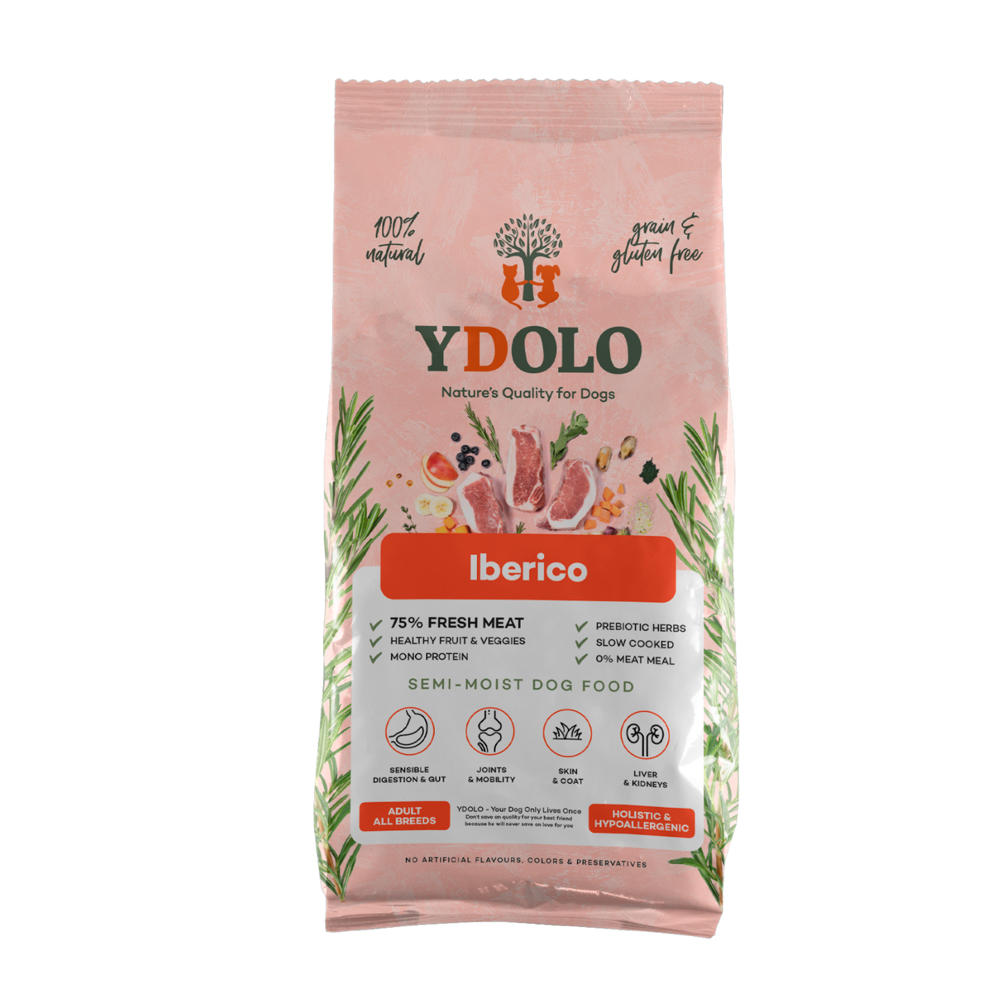 Ydolo dog food - Iberico - 10kg