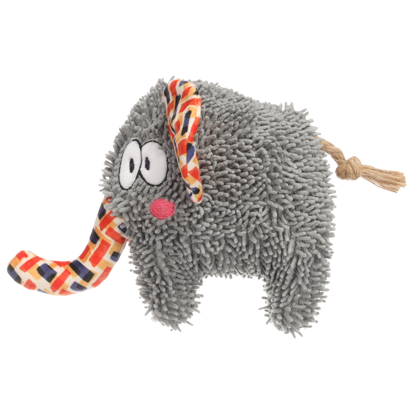 Grijs Olifantje met Touw