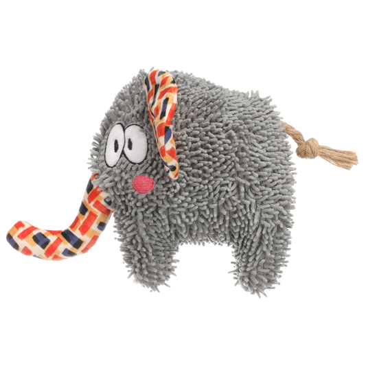 Grijs Olifantje met Touw