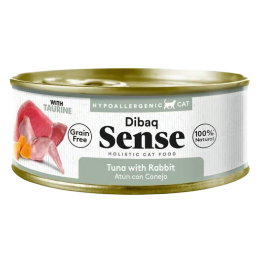 Dibaq Sense Kat Natvoer tonijn en konijn