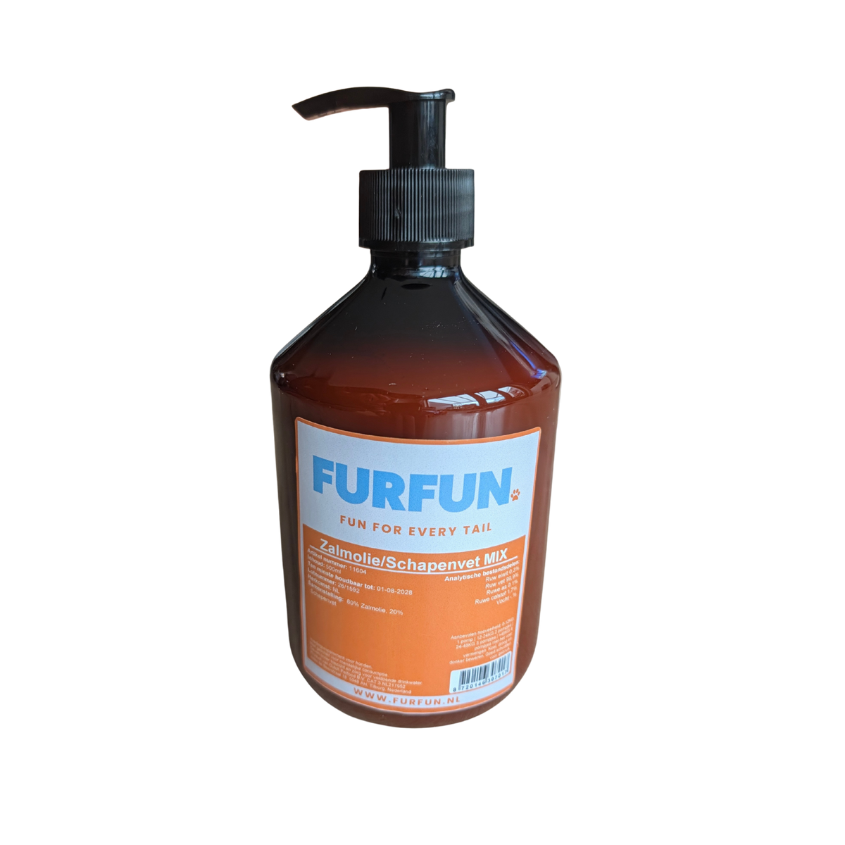 FurFun Zalmolie & Schapenvet Mix