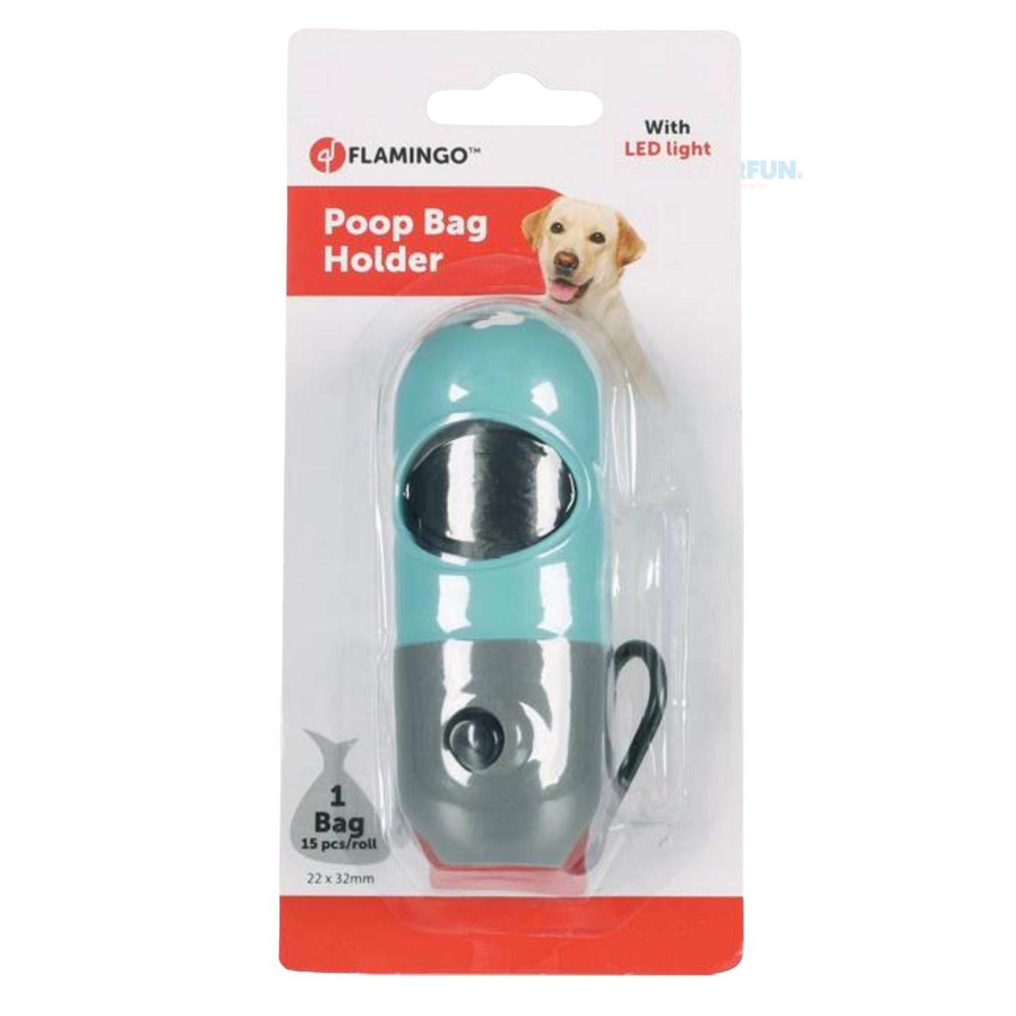 Poop Bag Dispenser with LED
