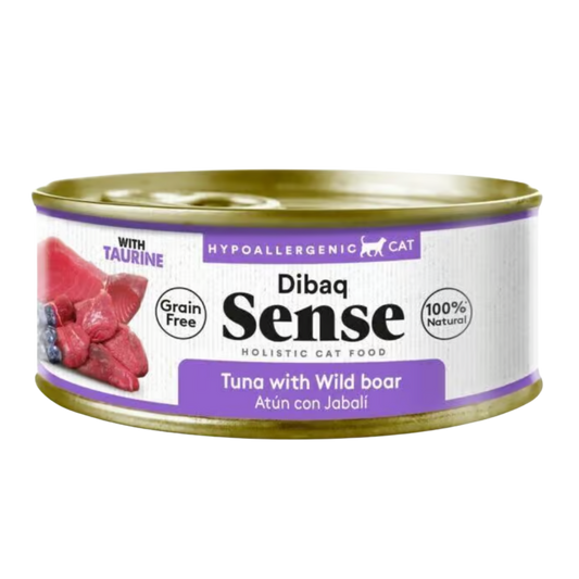 Dibaq Sense Natvoer Kat Tonijn en Wild Zwijn 70 gram